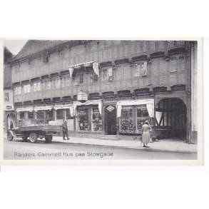 Randers - Gammelt Hus paa Storegade - St. 185