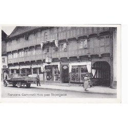 Randers - Gammelt Hus paa Storegade - St. 185