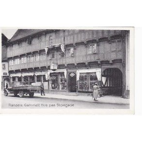 Randers - Gammelt Hus paa Storegade - St. 185