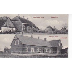 Assentoft - Gammel og nye Skole - B.u/n