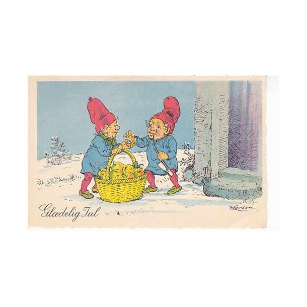 H.Larsen - Gldelig Jul - u/n - Brugt