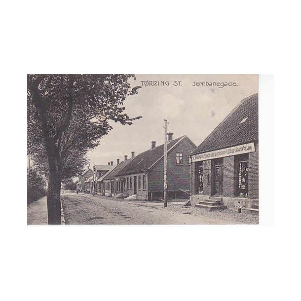 T&oslash;rring St. - Jernbanegade - C. 10387