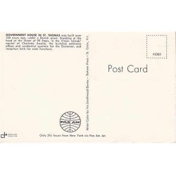 Government House in St. Thomas.