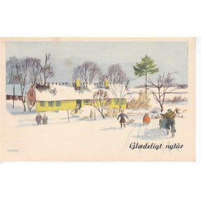 V.Hancke - Glædeligt Nytår - S. 354