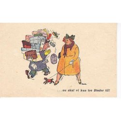 V.Hancke - nu skal vi kun tre Steder til !