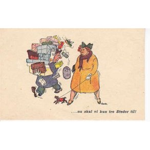 V.Hancke - nu skal vi kun tre Steder til !