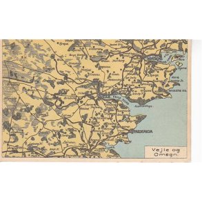 Vejle og Omegn - Kort - V.M. 46