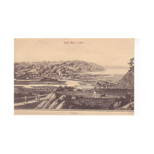 Vejle aar 1800 - W.K. u/n