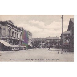 Vejle - Jernbanepladsen med Teater- Hotellet