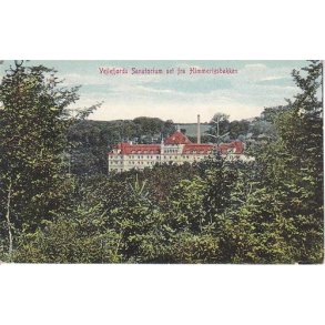 Vejlefjords Sanatorium set fra Himmerigsbakken