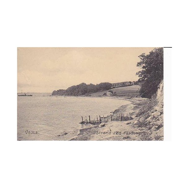 Vejle - Strand ved Fakkegrav - St. 4369