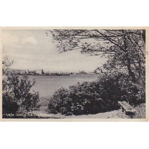 Vejle -udsigt til Fakkegrav Hotel - C.H. 4349