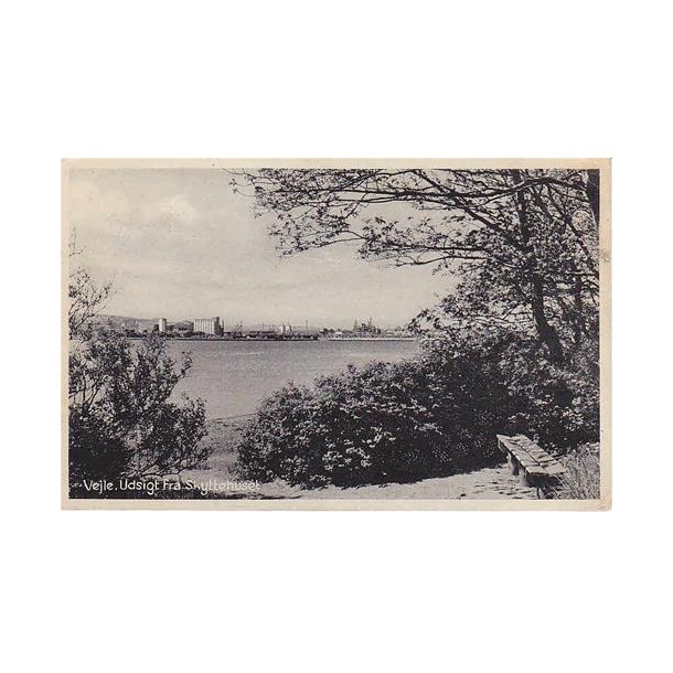 Vejle -udsigt til Fakkegrav Hotel - C.H. 4349