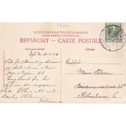 Vejle - Udsigt fra M&oslash;llebakken - St. 4351