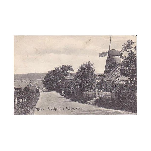 Vejle - Udsigt fra M&oslash;llebakken - St. 4351