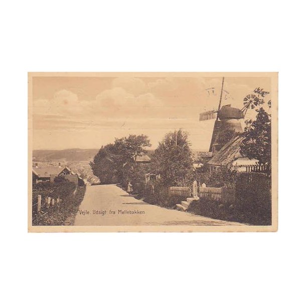 Vejle - Udsigt fra M&oslash;llebakken - P. 4351