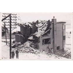 Vejle - Bombede Huse 1942 - Fotokort