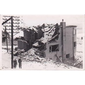 Vejle - Bombede Huse 1942 - Fotokort