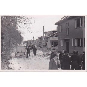 Vejle - Bombede Huse 1942 - Fotokort