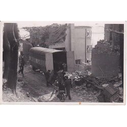 Vejle - Bombede Huse 1942 - Fotokort