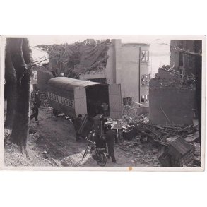Vejle - Bombede Huse 1942 - Fotokort