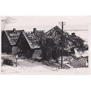 Vejle - Bombede Huse 1942 - Fotokort