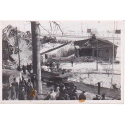 Vejle - Bombede Huse 1942 - Fotokort