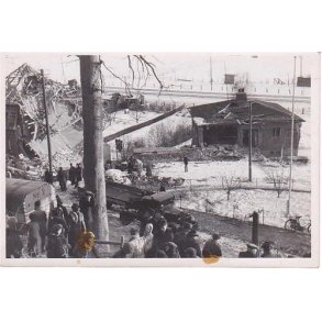 Vejle - Bombede Huse 1942 - Fotokort