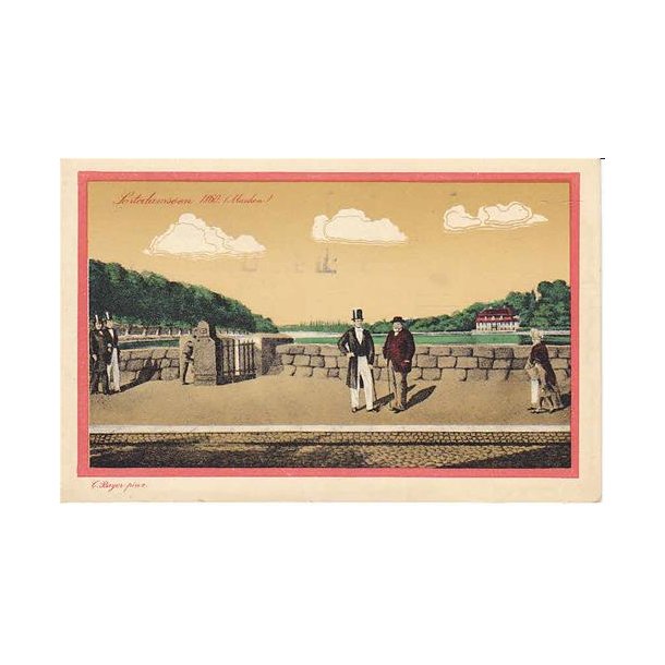 Sortedams&oslash;en 1860 - A.V. 292/15