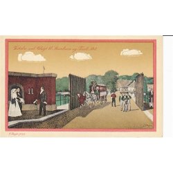 C. Bayer - Vesterbro med udsigt til Ravelien og Tivoli 1848 - Alex Vincent 292/9 - Ubrugt