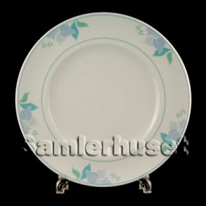 Fleur Lyseblå Tallerken Flad 18 cm.