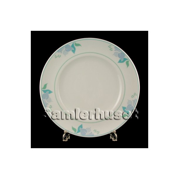 Fleur Lysebl&aring; Tallerken Flad 18 cm.