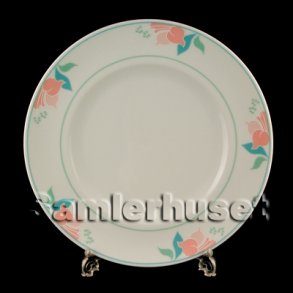 Fleur Lyserd Tallerken Flad 25 cm.