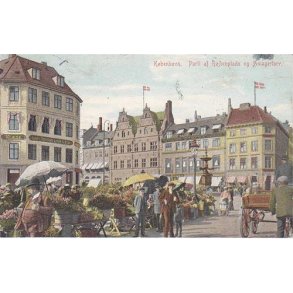 Parti af H&oslash;jbroplads og Amagertorv - 2748