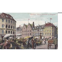 Parti af H&oslash;jbroplads og Amagertorv - 2748