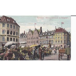 Parti af H&oslash;jbroplads og Amagertorv - 2748