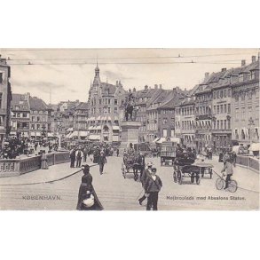H&oslash;jbroplads med Absalons Statue - B.M. 289