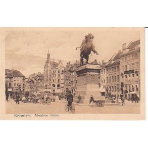 K&oslash;benhavn - Absalons Statue -. u/n