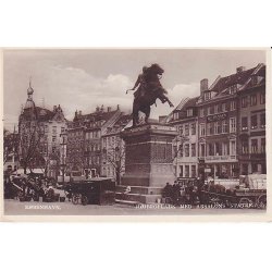 H&oslash;jbroplads med Absalons Statue - Fotokort