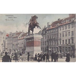 Absalons Statue - K&oslash;benhavn - Sk.B.& Kf. 2139