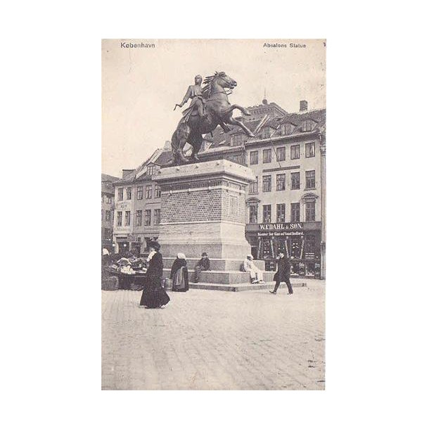 K&oslash;benhavn - Absalons Statue - C.F.9