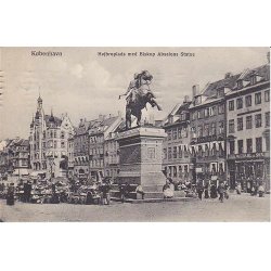 H&oslash;jbroplads med Biskop Absalons Statue - C.R.