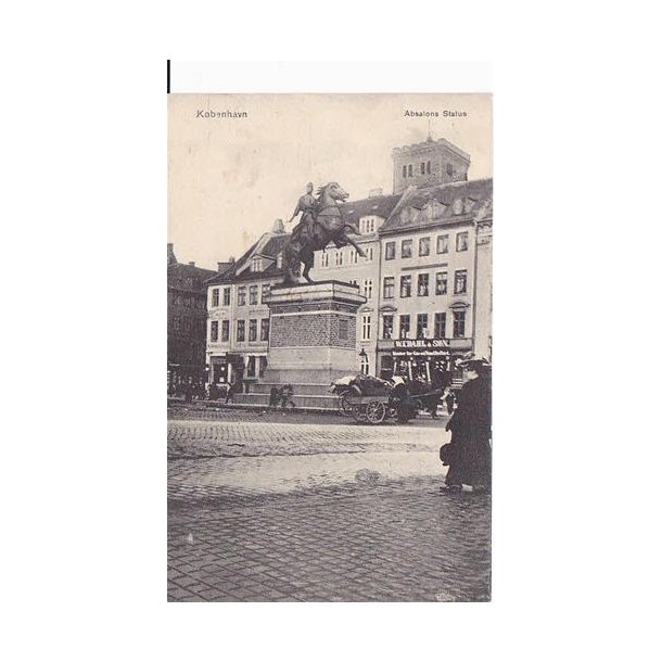 K&oslash;benhavn - Absalons Statue - C.F.48