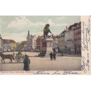 Absalons Statue -H&oslash;jbroplads - K.9679