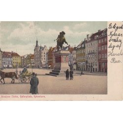 Absalons Statue -H&oslash;jbroplads - K.9679