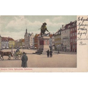 Absalons Statue -H&oslash;jbroplads - K.9679