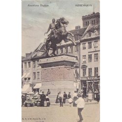 K&oslash;benhavn - Absalons Statue - Sk.B.& Kf. 1123