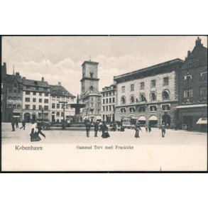 K&oslash;benhavn - Gammel Torv med Fruekirke - CR 80