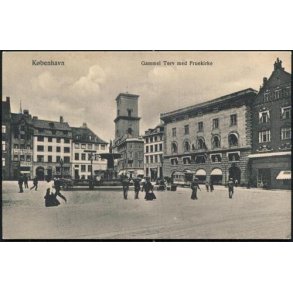 K&oslash;benhavn - Gammel Torv med Fruekirke - CR 80