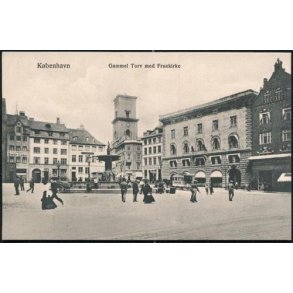 K&oslash;benhavn - Gammel Torv med Fruekirke - CR 80